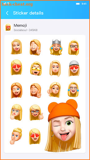 Vemoji screenshot