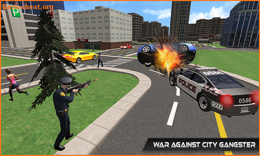 Vendetta police Chase Car Simulator 3D screenshot