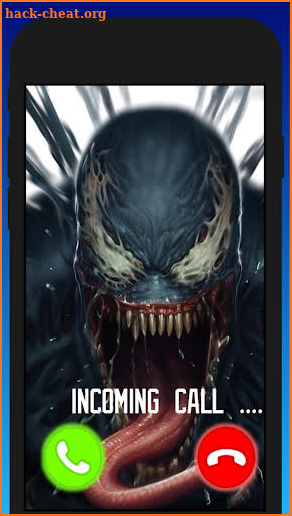 Venom Scary Video Call Prank - Superhero screenshot