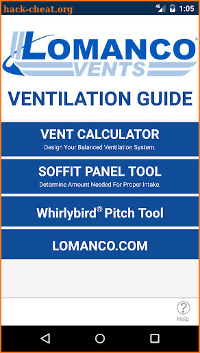 Vent Selector screenshot