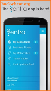 Ventra screenshot