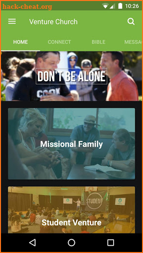 Venture Church screenshot