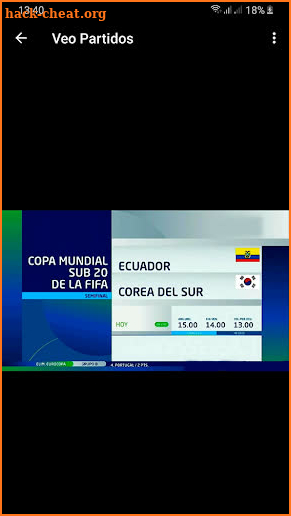 Veo Partidos EN VIVO screenshot