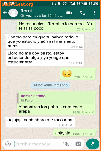 Ver Conversaciones de Otros Wasapt Espiar Tutorial screenshot