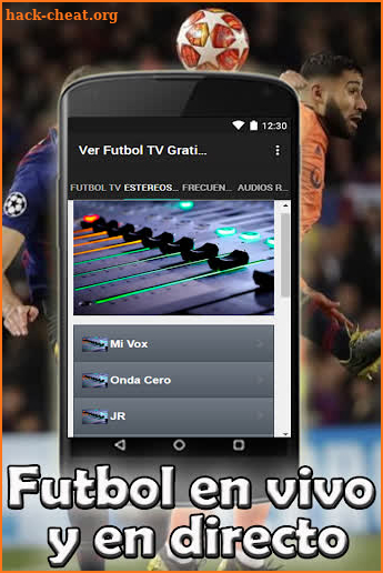 Ver Futbol en Vivo y en Directo TV Gratis Guide screenshot