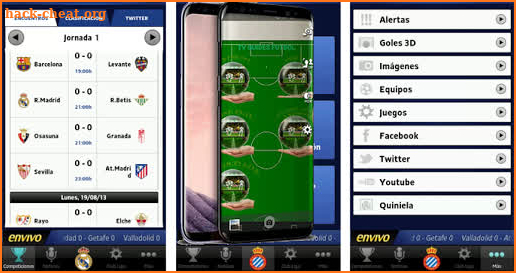 Ver Futbol En vivo Y Ligas Del Mundo Guia Celular screenshot