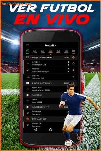 Ver Partidos En Vivo y En Directo Hd Gratis Guide screenshot