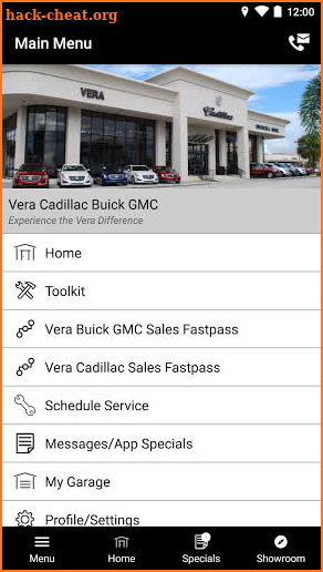 Vera Motors MLink screenshot