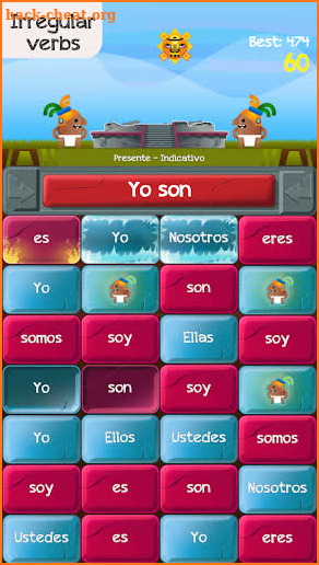 Verb Challenge Spanish screenshot