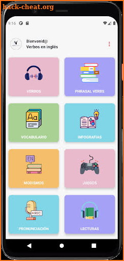 Verbos en inglés Premium screenshot