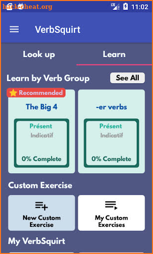 VerbSquirt French Verbs - FULL VERSION screenshot