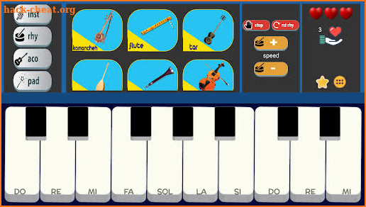 Versatile ORGAN screenshot