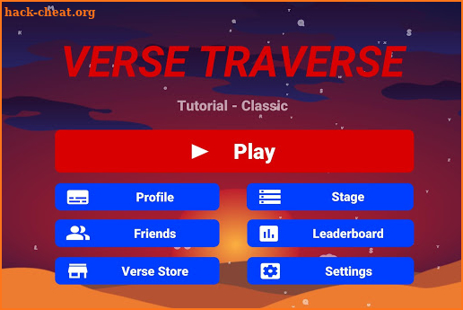 Verse Traverse screenshot