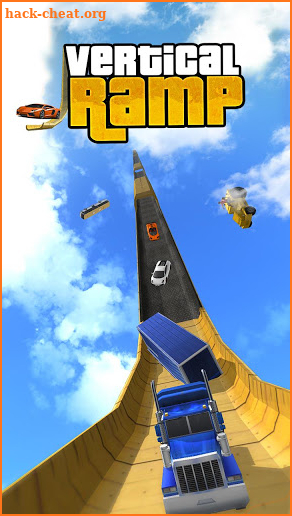 Vertical Ramp Impossible 3D screenshot