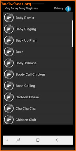 Very Funny Song Ringtones screenshot