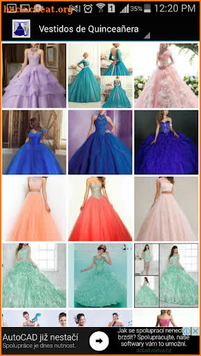 Vestidos de Quinceañera screenshot