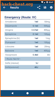 Vet Calculator Plus screenshot