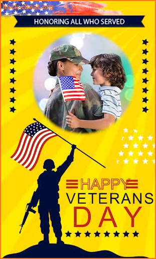 Veterans Day Photo Frames screenshot