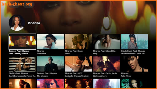 Vevo screenshot