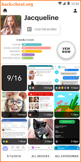 Vew - Parental Control App & Child Protection Tool screenshot