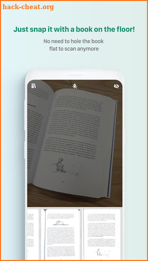 vFlat - Your mobile book scanner screenshot