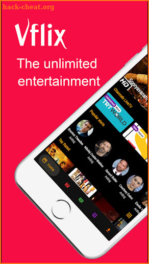 Vflix: Stream Live Tv, Movies, TV Shows And More screenshot