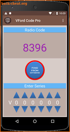 VFord Radio Security Code Pro screenshot
