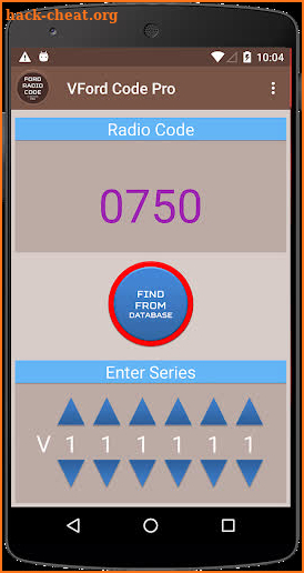 VFord Radio Security Code Pro screenshot