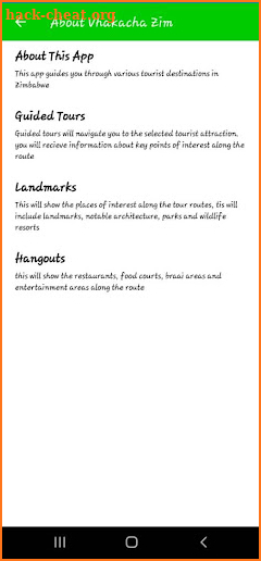 Vhakacha Visit Zimbabwe screenshot
