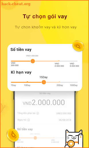 Ví Thần Tài - vi than tai, vay tiền online screenshot