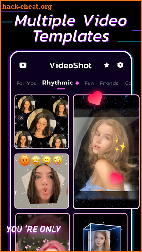 VibeVideo - Music Video Maker & Video Editor screenshot