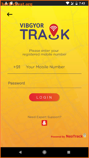 Vibgyor Track screenshot