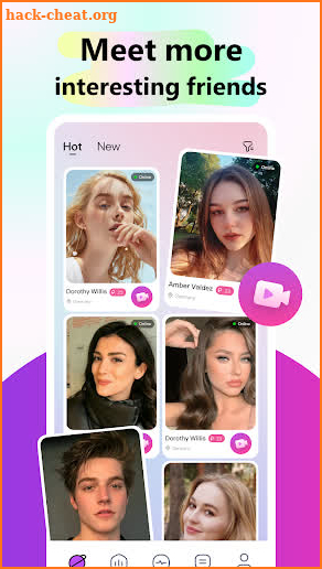 Vibme-Live chat & meet friends screenshot