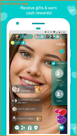 Vibo Live: Live Stream, Video chat, Random call screenshot