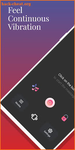 Vibrator Strong Vibration App screenshot