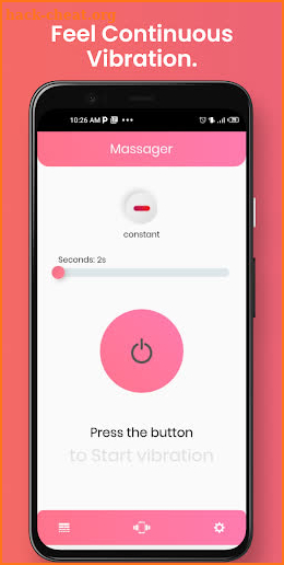 Vibrator strong vibration app screenshot