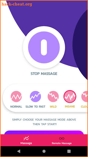 Vibrator - Strong Vibration App for women massage screenshot