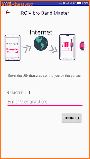 Vibro Band Remote Control Master screenshot