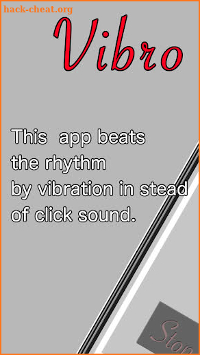 Vibronome - beats by vibration screenshot