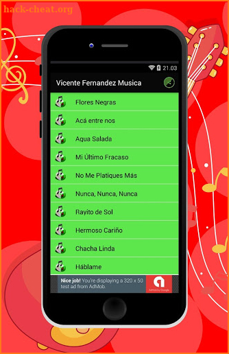 Vicente Fernandez - Canciones screenshot