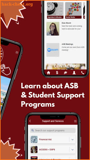 Victor Valley College ASB screenshot