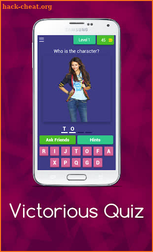 Victorious Quiz screenshot