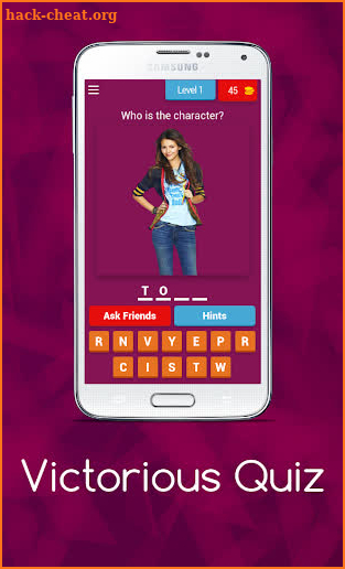 Victorious Quiz screenshot