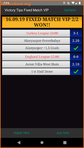 Victory Betting Tips Fixed Match VIP screenshot