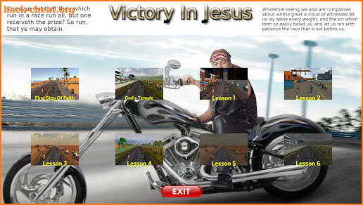 Victory In Jesus - Motorcycle Drag Race screenshot