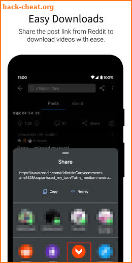 Viddit - Video Downloader for Reddit (With Audio) screenshot