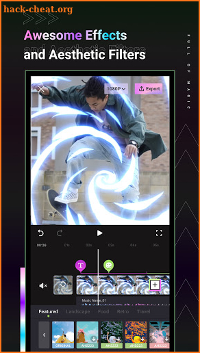 Videap - Cool Video Editor & Video Maker screenshot