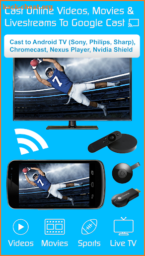 Video & TV Cast | Google Cast: Android TV Streamer screenshot