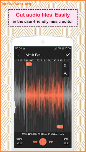 video audio cutter screenshot