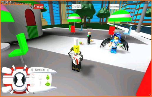 Video: Ben 10 vs Evil Ben 10 Roblox screenshot